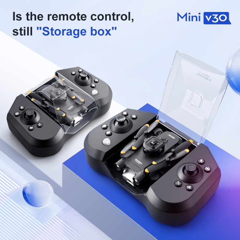 Mini V30 WiFi FPV Drone With 4 - Drone Controller Screen ulasan dan harga