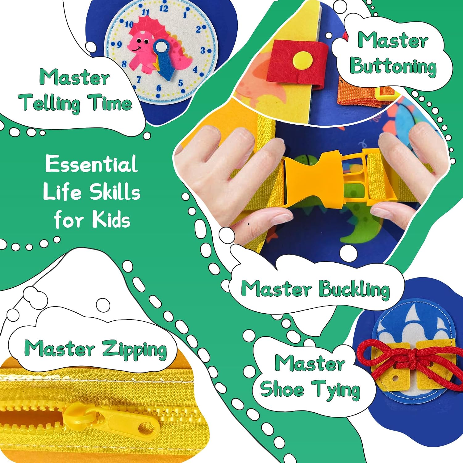 Dinosaur Toddler Busy Board Ba - Drone Backpack ulasan dan harga