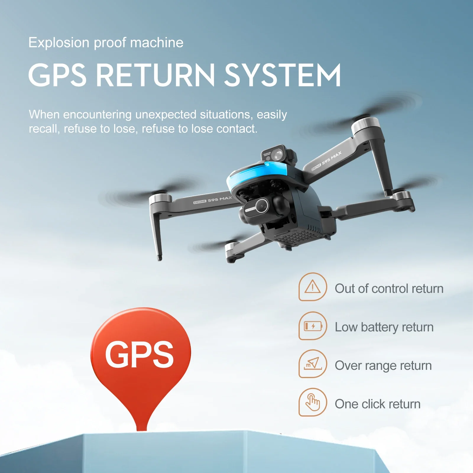NEW S9S MAX MINI Drone 4K 2-Ax - Drone Controller Screen ulasan dan harga