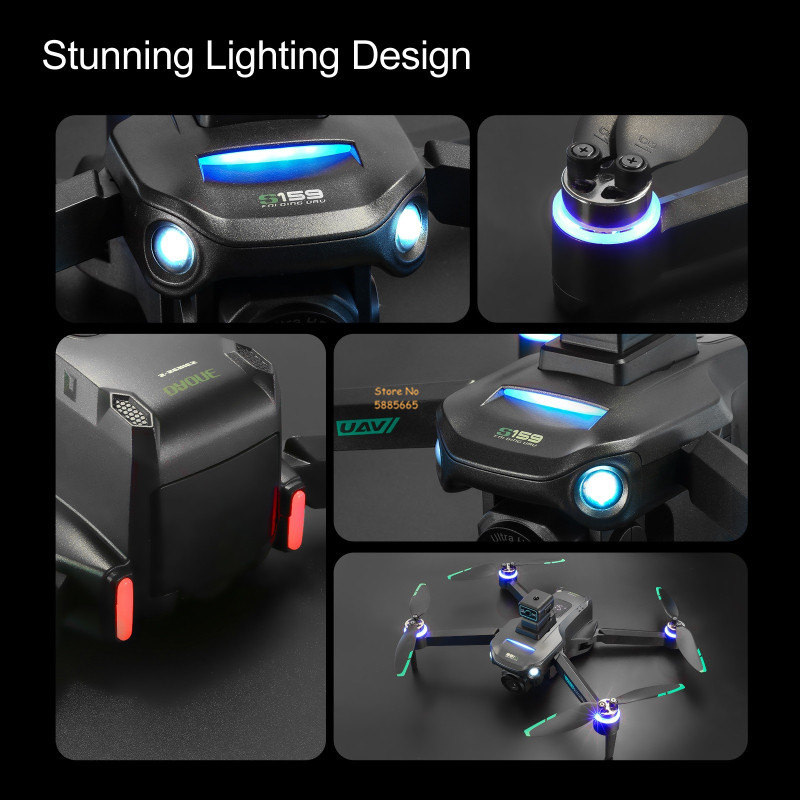 8K Dual Camera 5G WIFI FPV Rem - Drone Controller Screen ulasan dan harga