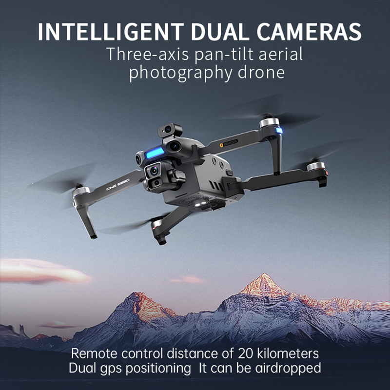 2026 New 8K Dual Camera Drone  - Drone Controller Screen ulasan dan harga