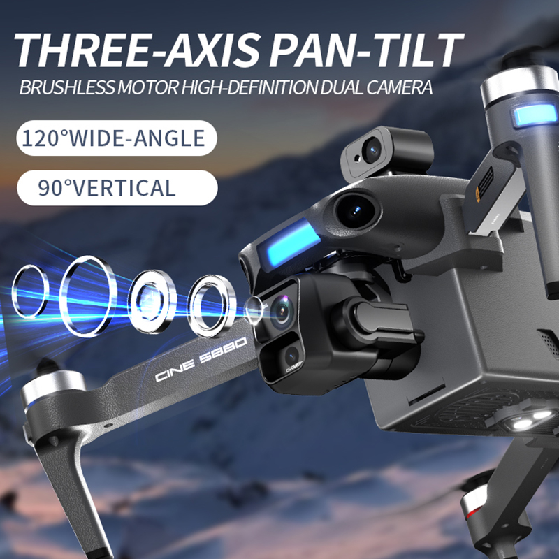 2026 New 8K Dual Camera Drone  - Drone Controller Screen ulasan dan harga