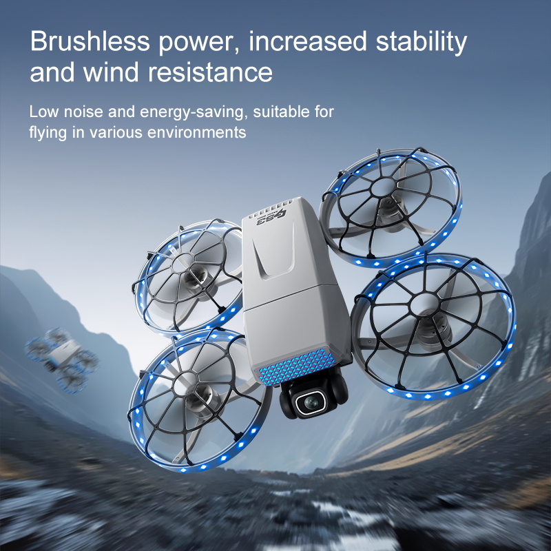 New Mini Foldable Drone G63 Op - Drone Backpack ulasan dan harga