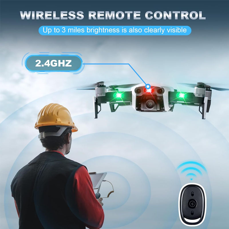 Wireless LED Drone Strobe Ligh - Drone Strobe Light ulasan dan harga
