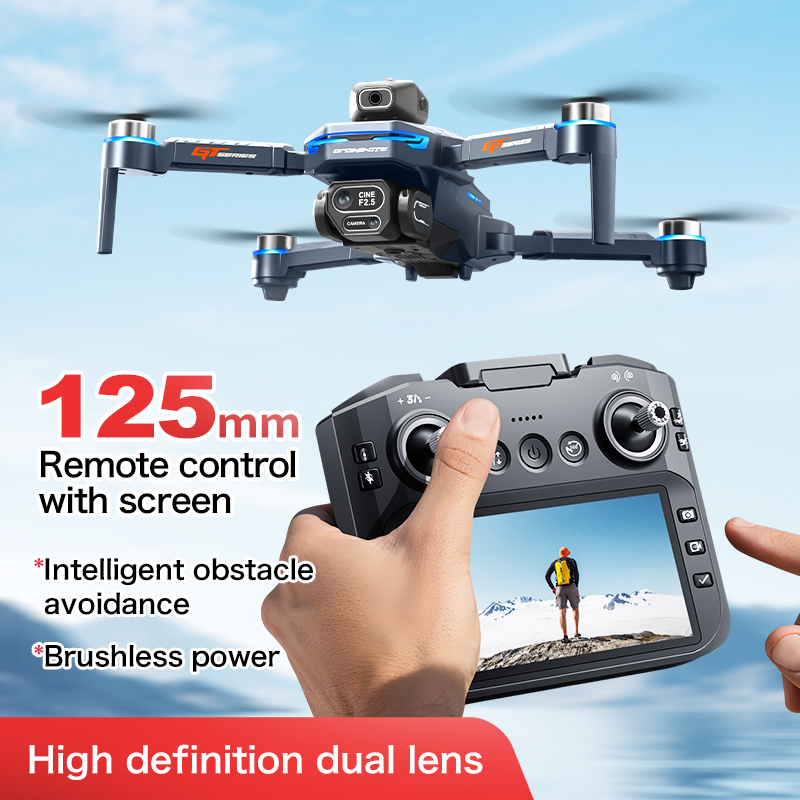 GT8 Obstacle Avoidance Aerial  - Drone Controller Screen ulasan dan harga